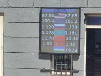 курс валют в Бишкеке